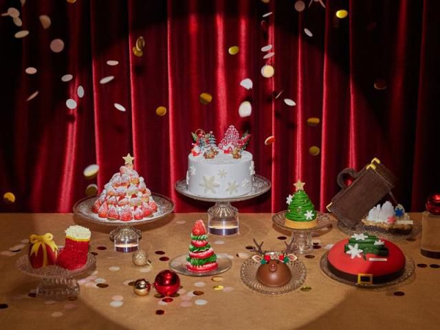 크리스마스 케이크 4종 [사진=파라스파라 서울]