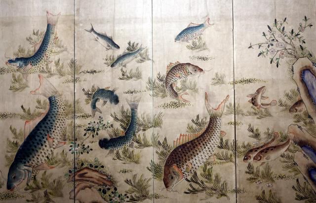 어락도 10폭병풍.