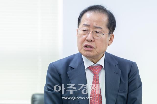 홍준표 전 의원 [사진=유대길 기자 dbeorlf123@ajunews.com]