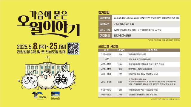 가슴에 묻은 오월이야기 [사진=ACC]