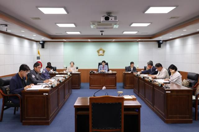 동해시의회가 제352회 동해시의회 임시회 제4차 예산결산특별위원회를 개최하고 있다. [사진=동해시의회]