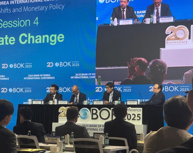 3일 열린 한국은행 BOK 국제 컨퍼런스. [사진=장선아 기자]