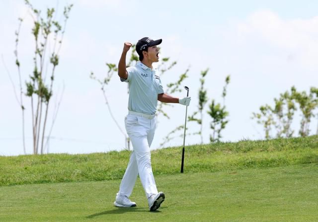 옥태훈이 한국프로골프(KPGA) 투어에서 자신의 시대를 활짝 열었다. 프로 데뷔 8년 만에 투어 첫 우승을 이뤄내더니, 여기에 더해 2주 연속 정상 신바람까지 냈다. [사진=KPGA]