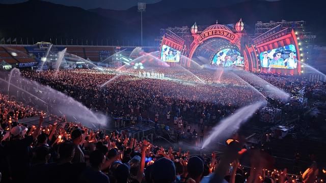 지난해 싸이 흠뻑쇼. [사진=속초시시설관리공단]