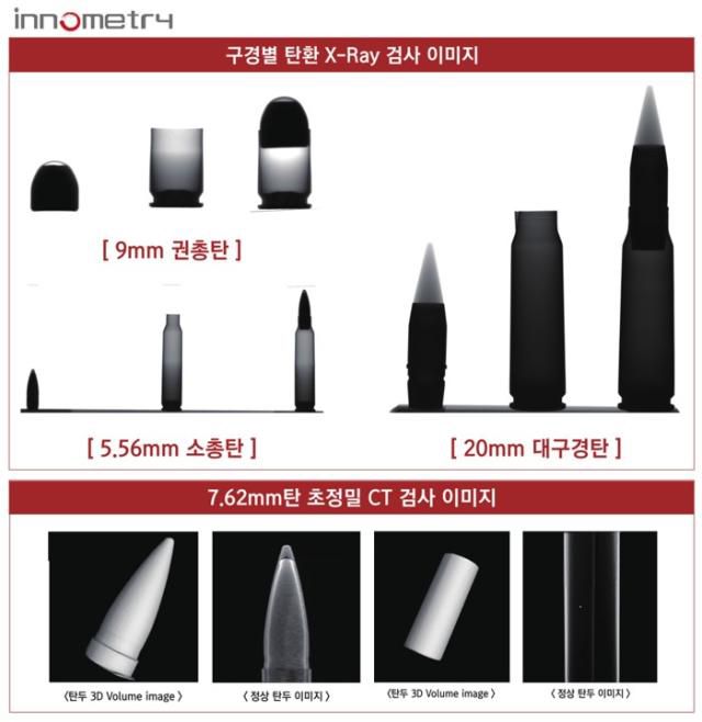 2차전지용 X-ray(CT) 검사솔루션 전문기업 이노메트리가 ‘2025 방위산업 부품·소재 장비대전’에 참가해 국방산업에 활용할 수 있는 다양한 X-ray 비파괴검사장비와 관련기술을 선보였다. [사진=이노메트리 제공]