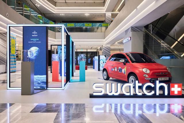 스와치의 대구 신세계백화점 대구점 팝업스토어 모습 [사진=스와치]