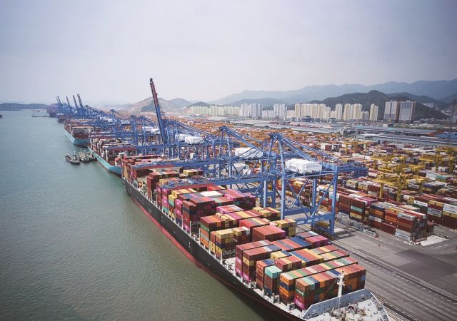 부산항 신항 전경[사진=BPA]