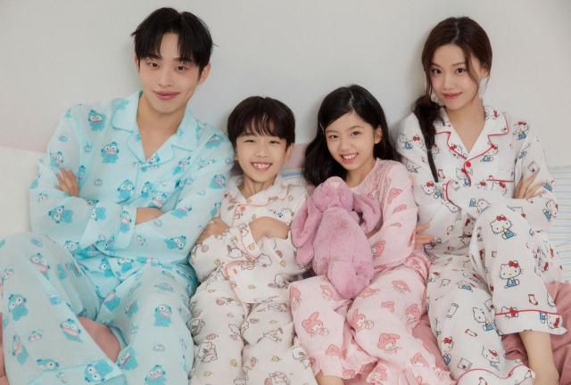 이랜드 스파오 2025 가을 파자마 화보 [사진=이랜드]