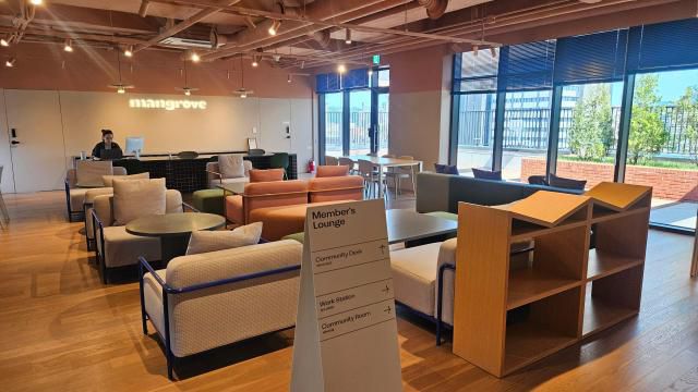 맹그로브 신촌 멤버십 라운지. [사진=백소희 기자]