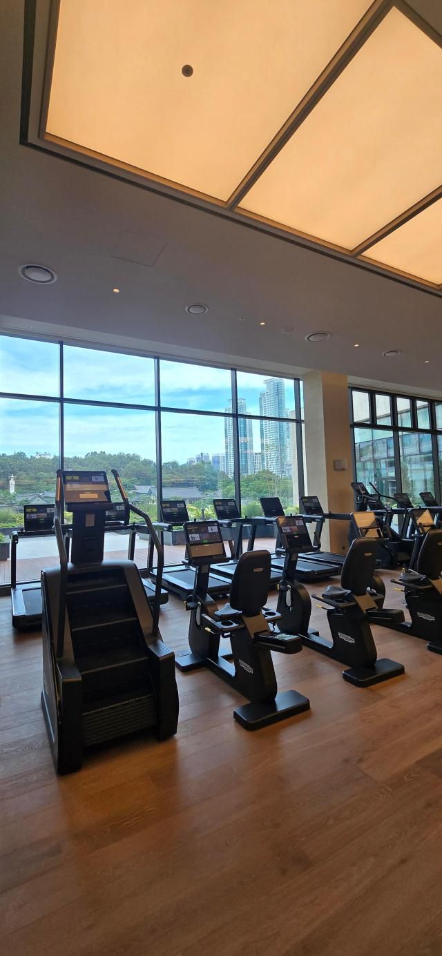 웨스틴 서울 파르나스 피트니스 센터 전경 [사진=기수정 기자]