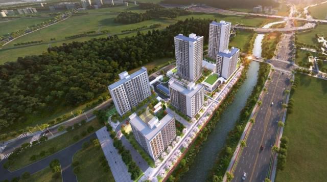 시흥거모 공공주택지구 A-1BL 민간참여 공공주택건설사업 조감도. [사진=GS건설]