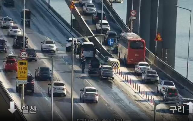 [사진=서울도시고속도로 교통정보 CCTV 캡처]