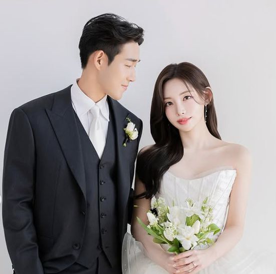 송민규(왼쪽)와 곽민선 [사진=곽민선 SNS]