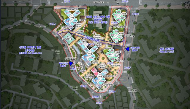 상도 배치도. [사진=서울시]