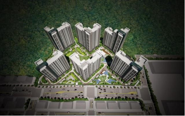 미니복합타운1-BL 공동주택 신축공사 조감도.[사진=완주군]