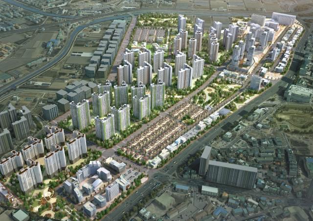 풍무역세권 도시개발사업 조감도. [사진=김포시]