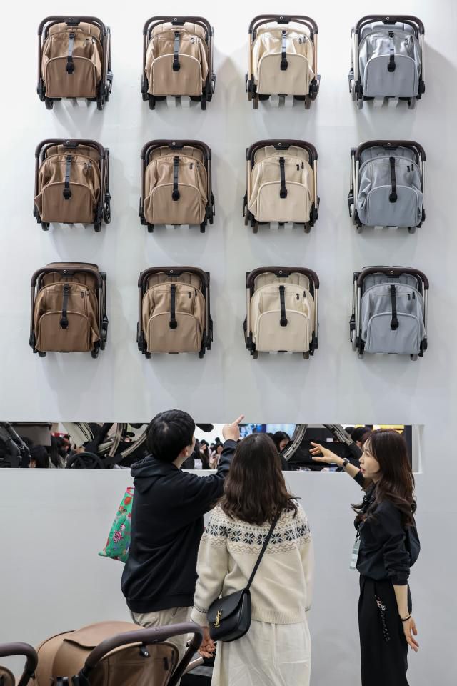 The 2026 Momsholic Baby Fair is underway at COEX in Gangnam-gu, Seoul, on Jan. 16. AJP Yoo Na-hyun