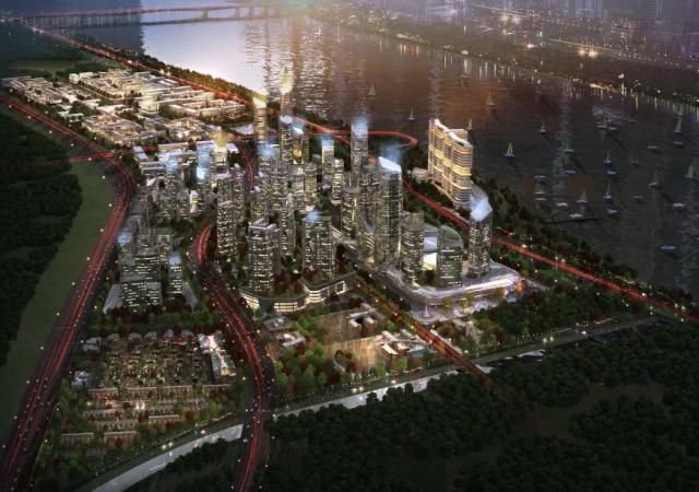 한강시네폴리스 일반산업단지 조감도. [사진=김포시]