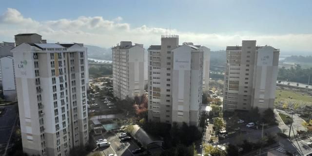 영암군 공공임대주택 삼호용앙1단지 아파트.[사진=영암군]