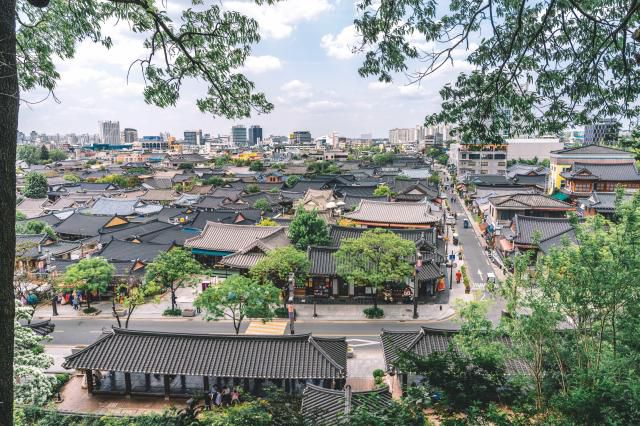 전주한옥마을 전경.[사진=전주시]