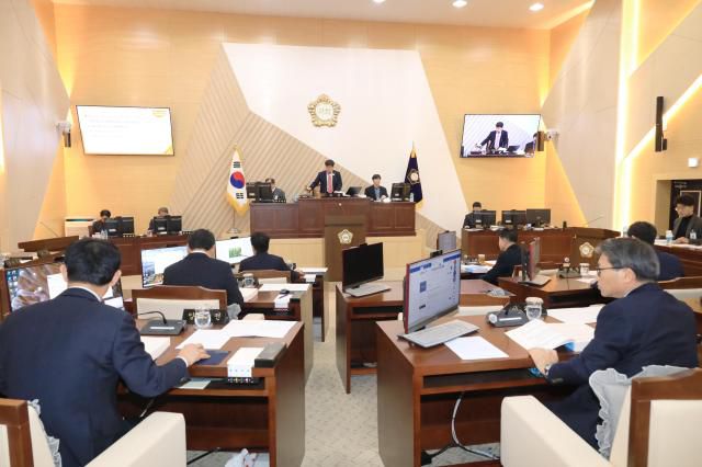 삼척시의회 제269회 임시회 제2차 본회의. [사진=삼척시의회]