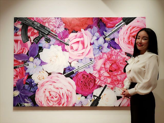 낸시랭은 지난 6월 여수 디오션 호텔리조트 갤러리를 시작으로 최근까지 강남 논현동 이유갤러리에서 개인전을 가졌고, 오는 11월에는 진산갤러리에서 전시를 갖는다. /낸시랭 제공