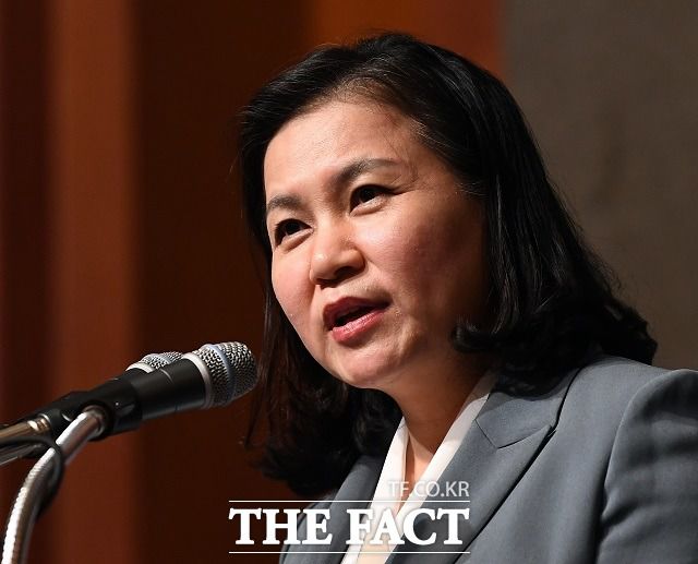 유명희 통상교섭본부장이 WTO 사무총장 선거 최종 결선에 진출했다. 대한민국 출신으로 최종 결선까지 진출한 인물은 유 본부장이 처음이다. /이동률 기자