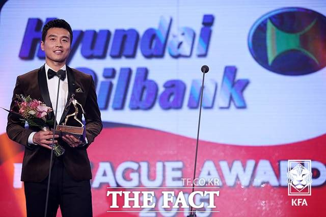 2015 현대오일뱅크 K리그 대상 시상식 클래식 MVP 전북 이동국./KFA 제공