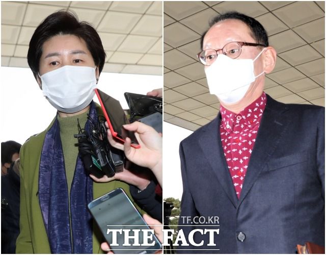 국회 법제사법위원회는 9일 검찰과 법무부의 특수활동비 집행 내역 현장 검증을 실시했지만 논란은 사그라들지 않을 전망이다. 이날 특활비 현장 검증을 위해 서울 서초구 대검찰청에 들어서고 있는 백혜련 더불어민주당 간사(왼쪽)와 김도읍 국민의힘 간사. /국회사진취재단