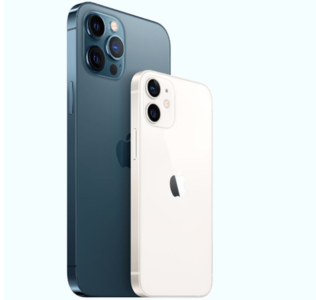 애플 '아이폰12 미니'에서 터치스크린이 부분적으로 반응하지 않는 문제가 발생하고 있다. /애플 제공