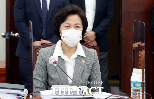 추미애 법무부 장관 /이새롬 기자 (현장풀)