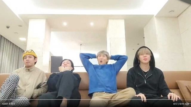 방탄소년단은 "'그래미 후보 아티스트'라는 기적을 만들어 주신 건 아미 여러분이다. 늘 감사드리고 사랑한다"고 소감을 전했다. 사진은 후보 발표 후 놀라는 멤버들 모습. /SNS 캡처