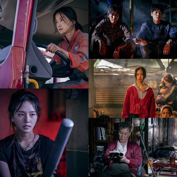 이시영 이진욱 김남희 고민시 안길강 박규영(왼쪽위부터 시계방향) 등 배우들의 호연은 '스위트홈'의 가장 큰 강점이다. /넷플릭스 제공