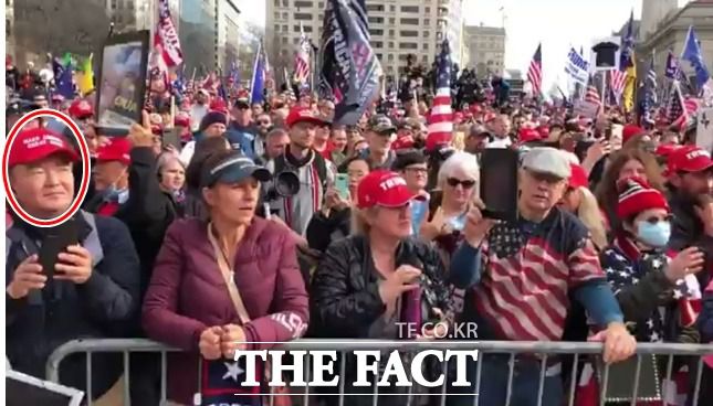 민 전 의원의 트럼프 대통령 대선 불복 시위 참여는 국민의힘 당무위원회의 당협위원장직 박탈 결정에 영향을 미쳤다는 분석이 지배적이다. 당시 하태경 국민의힘 의원은 "민 전 의원과 같은 당이라는 게 한없이 부끄럽다"고 맹비난했다. /민 전 의원 페이스북 갈무리