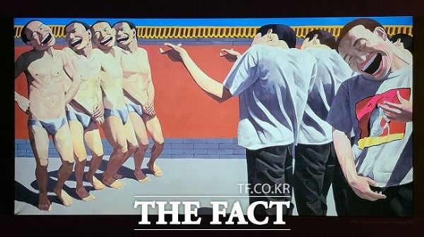 유에민쥔의 대표작 <처형>(1995).