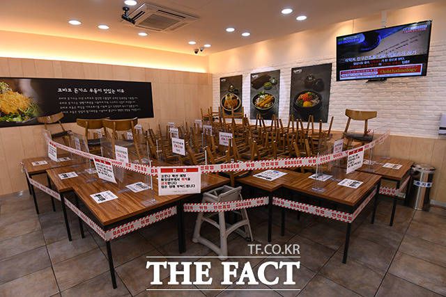 지난해 11월 24일 이후 방역 강화로 집합금지 조치가 내려진 업종의 소상공인에게는 300만 원, 영업시간이나 인원 등에 제한이 가해진 업종은 200만 원씩 지급한다. /더팩트 DB