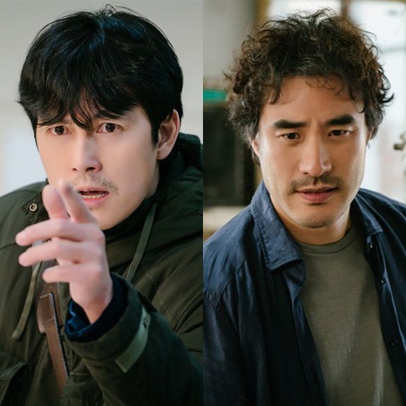 정우성(왼쪽)이 후배 배성우를 대신해 '날아라 개천용'에 출연한다. 그는 열혈 기자 박삼수 역을 맡아 15일부터 시청자들의 마음을 사로잡을 계획이다. /SBS 제공