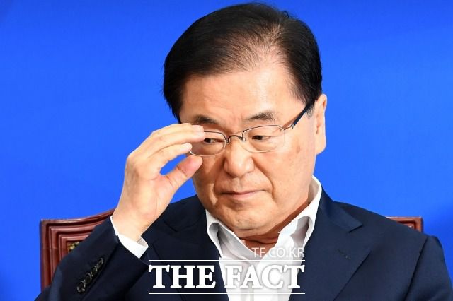 정의용 외교부 장관 후보자는 2일 국민의힘 등 야권이 주장하는 북한 원전 지원 의혹을 부인하며 "매우 비상식적인 논리의 비약"으로 "어불성설"이라고 밝혔다. /남윤호 기자