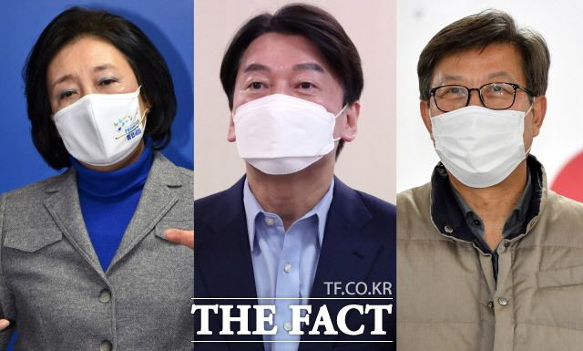 설 연휴 이후 4·7 재보궐선거 열기가 더욱 뜨거워지는 가운데 서울·부산 유력 후보에 관심이 몰리고 있다. /국회사진취재단·뉴시스