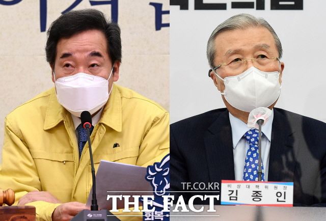 '의사면허취소법'은 이미 여야 합의가 끝난 만큼 정치권이 나서서 의협을 설득해야 한다는 목소리가 나온다. 이낙연 더불어민주당 대표(왼쪽)와 김종인 국민의힘 비대위원장. /남윤호 기자