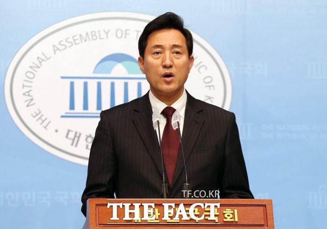 서울시장 보궐선거 범야권 단일화 후보로 확정된 오세훈 국민의힘 후보는 23일 "마지막까지 성원해달라"고 지지를 호소했다. /국회=이새롬 기자