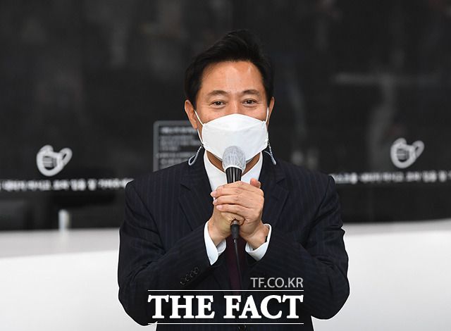 용산참사 발언과 내곡동 땅 셀프보상 의혹으로 오세훈 서울시장을 고발한 안진걸 민생경제연구소 소장이 15일 고발인 조사를 받았다. /이동률 기자