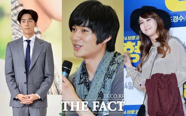 신성록 전동석 조향기(왼쪽부터) 등이 최근 코로나19 확진 판정을 받으면서 연예계에 코로나 주의보가 이어지고 있다. /더팩트 DB