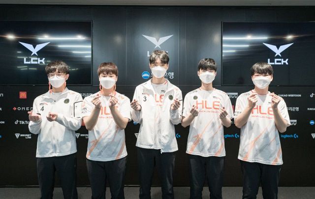 서머 4주 차에서 2연승을 달성하며 하위권 탈출 가능성을 보여준 한화생명e스포츠 /LCK 제공