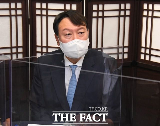 윤 전 총장의 '국민캠프'는 13일 "지도부와 조율되지 않은 오늘의 경선준비위원회 주관 설명회에 참석하지 않음을 알려드린다"고 밝혔다. 이 대표와 윤 전 총장의 갈등이 지속될 전망이다. /국회사진취재단