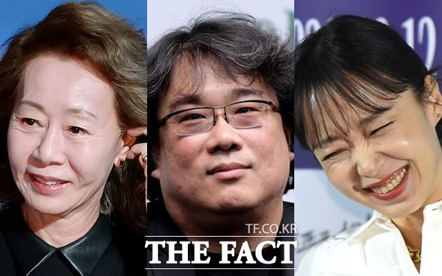 올해 '미나리'로 여우조연상을 수상하며 아카데미 시상식을 달군 윤여정은 개인의 연기인생은 말할 것도 없고, 한국 영화사에 길이 남을 족적을 남겼다. 왼쪽부터 윤여정 봉준호 전도연, 사진 위는 BTS. 외신들은 BTS 연설을 두고 "올해 가장 뜨거운 이벤트였다"며 긍정적으로 평가했다. /더팩트 DB