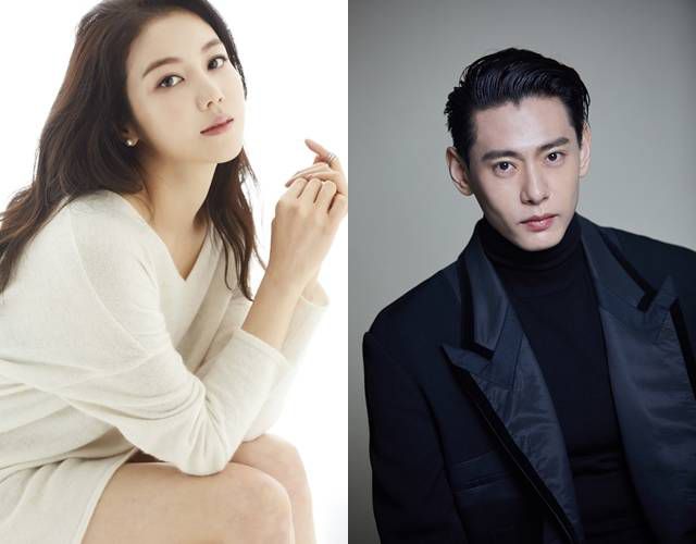 김옥빈(왼쪽)과 유태오가 넷플릭스 시리즈 '연애대전'에 출연한다. 두 사람은 각각 여미란, 남강호로 분해 로맨스를 펼칠 예정이다. /넷플릭스 제공