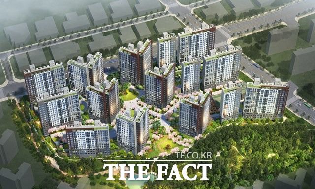 GTX 운정역 금강펜테리움 센트럴파크 조감도/금강주택 제공