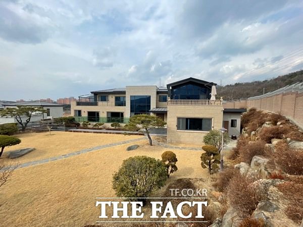 박 전 대통령이 머물 사저 전경/ 대구=김강석 기자