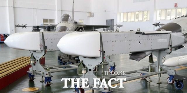 대만이 양산할 '완첸' 공대지 순항미사일. 지상 표적과 해상 표적을 동시에 공격할 수 있는 미사일이다./대만 CNA통신